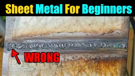 welding 18 gauge sheet metal|best welding for thin metal.